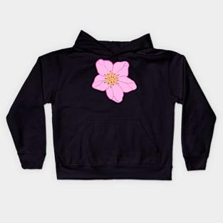 Hellebore Flower Kids Hoodie